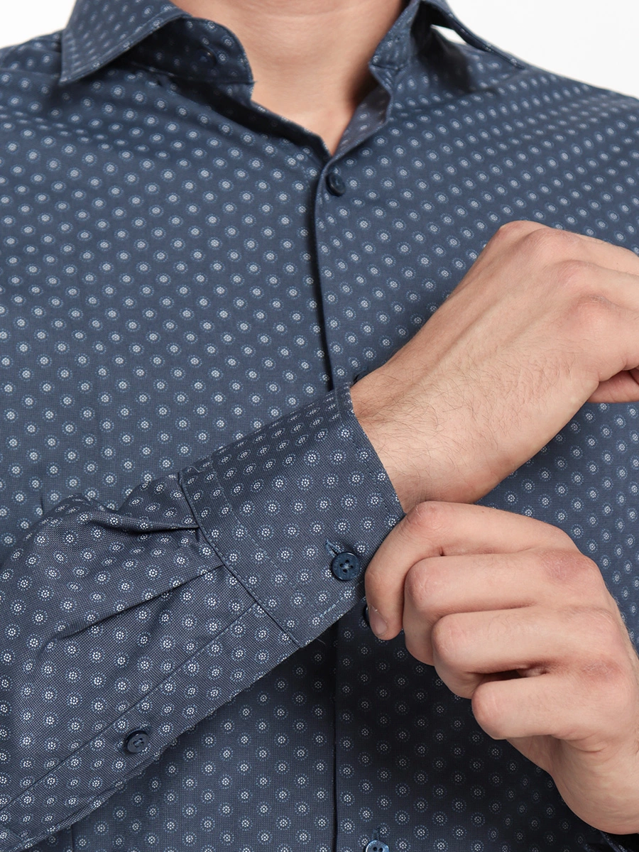 Полуприлегающая рубашка Slim fit